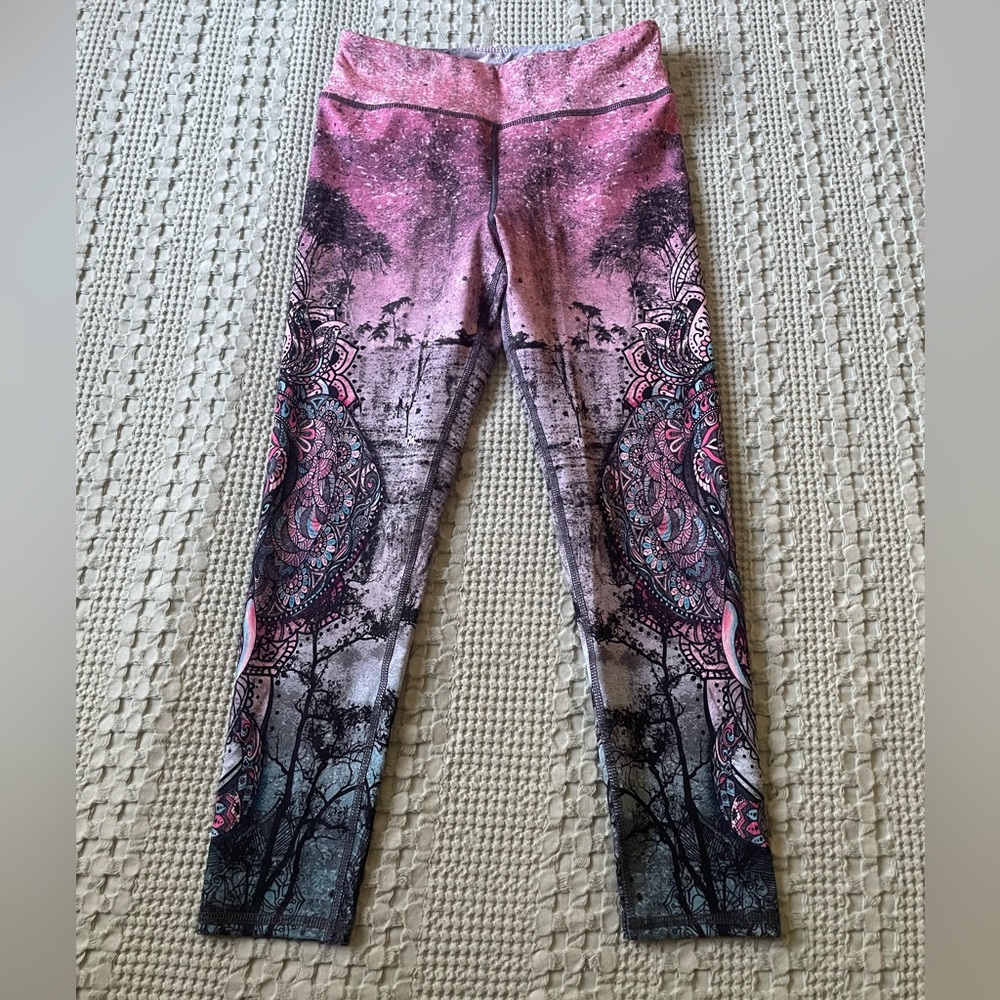 Elephant print leggings